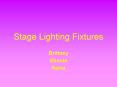 Stage Lighting Fixtures PowerPoint PPT Presentation