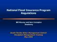 National Flood Insurance Program Regulations PowerPoint PPT Presentation