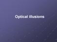 Optical illusions PowerPoint PPT Presentation