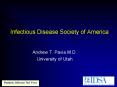 Infectious Disease Society of America PowerPoint PPT Presentation