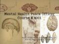 Mental Health Peace Officer PowerPoint PPT Presentation