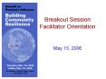 Breakout Session Facilitator Orientation PowerPoint PPT Presentation