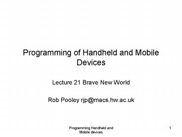 presentation player overlay