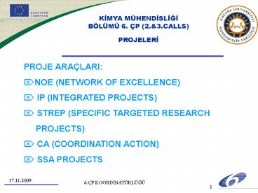 KIMYA MHENDISLIGI BLM 6' P 2'