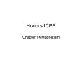 Honors ICPE PowerPoint PPT Presentation