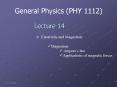 General Physics PHY 1112 PowerPoint PPT Presentation