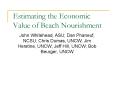 Estimating the Economic Value of Beach Nourishment PowerPoint PPT Presentation