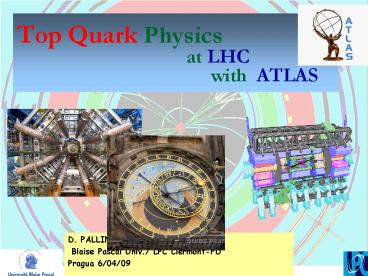 Top Quark Physics at LHC with ATLAS