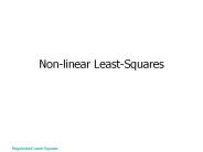 Nonlinear LeastSquares