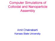 Computer Simulations of Colloidal and Nanoparticle Assembly