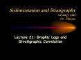 Sedimentation and Stratigraphy Geology 5142 Dr' Thieme PowerPoint PPT Presentation