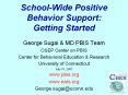 School-Wide%20Positive%20Behavior%20Support:%20Getting%20Started PowerPoint PPT Presentation