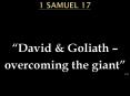 1 Samuel 17 PowerPoint PPT Presentation