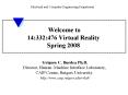 Welcome to 14:332:476 Virtual Reality Spring 2008 PowerPoint PPT Presentation
