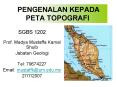 PENGENALAN KEPADA PETA TOPOGRAFI PowerPoint PPT Presentation