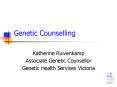 Genetic Counselling PowerPoint PPT Presentation