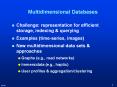 Multidimensional Databases PowerPoint PPT Presentation