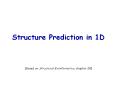 Structure%20Prediction%20in%201D PowerPoint PPT Presentation