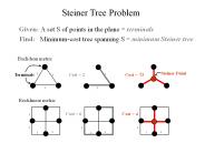 Steiner Tree Problem
