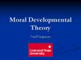 Moral Developmental Theory PowerPoint PPT Presentation