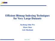 Efficient Bitmap Indexing Techniques for Very Large Datasets