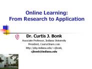 Online%20Learning:%20From%20Research%20to%20Application