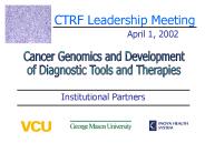 CTRF Leadership Meeting