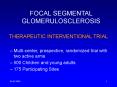 FOCAL SEGMENTAL GLOMERULOSCLEROSIS PowerPoint PPT Presentation