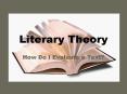Literary Theory PowerPoint PPT Presentation