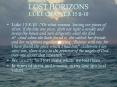 LOST HORIZONS LUKE CHAPTER 15:810 PowerPoint PPT Presentation