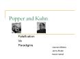 Popper and Kuhn PowerPoint PPT Presentation
