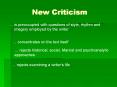 New Criticism PowerPoint PPT Presentation