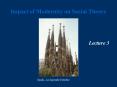 Impact of Modernity on Social Theory PowerPoint PPT Presentation