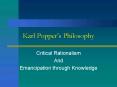 Karl Poppers Philosophy PowerPoint PPT Presentation