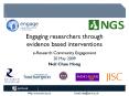 Engaging researchers through evidence based interventions PowerPoint PPT Presentation