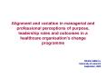 Alignment and variation in managerial and professional perceptions of purpose, leadership roles and PowerPoint PPT Presentation