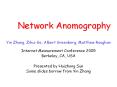 Network Anomography PowerPoint PPT Presentation