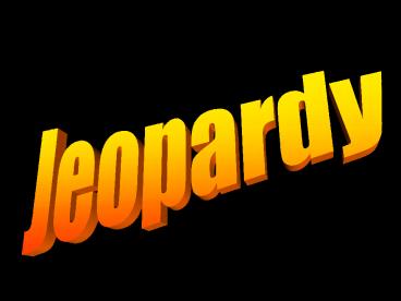 Jeopardy