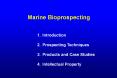 Marine Bioprospecting PowerPoint PPT Presentation