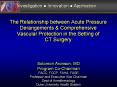 The%20Relationship%20between%20Acute%20Pressure%20Derangements%20 PowerPoint PPT Presentation