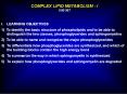 COMPLEX LIPID METABOLISM - I PowerPoint PPT Presentation
