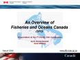 An Overview of Fisheries and Oceans Canada DFO PowerPoint PPT Presentation