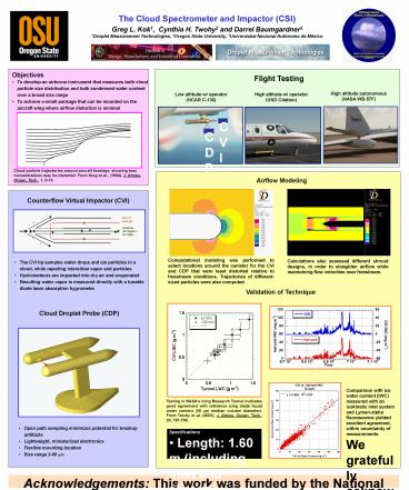 The Cloud Spectrometer and Impactor CSI