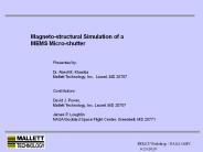 FEMCI 05062004 A M Khaskia Mallett Technology