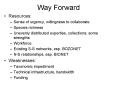 Way Forward PowerPoint PPT Presentation
