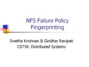 NFS Failure Policy Fingerprinting