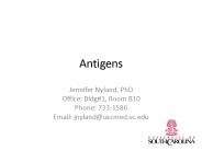 Antigens