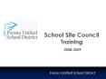 School Site Council Training 20082009 PowerPoint PPT Presentation