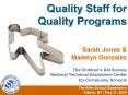 Quality Staff for Quality Programs PowerPoint PPT Presentation