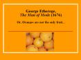 George%20Etherege,%20The%20Man%20of%20Mode%20(1676)%20Or,%20Oranges%20are%20not%20the%20only%20fruit... PowerPoint PPT Presentation